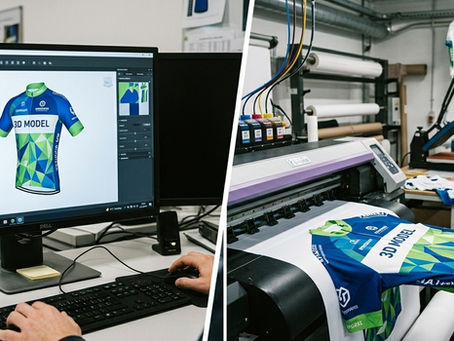 Du design 3D au Bon à Tirer (BAT) : comment votre maillot prend vie chez DGE Production