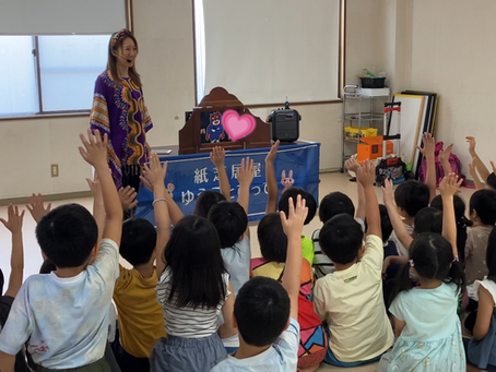 学童さんで紙芝居!