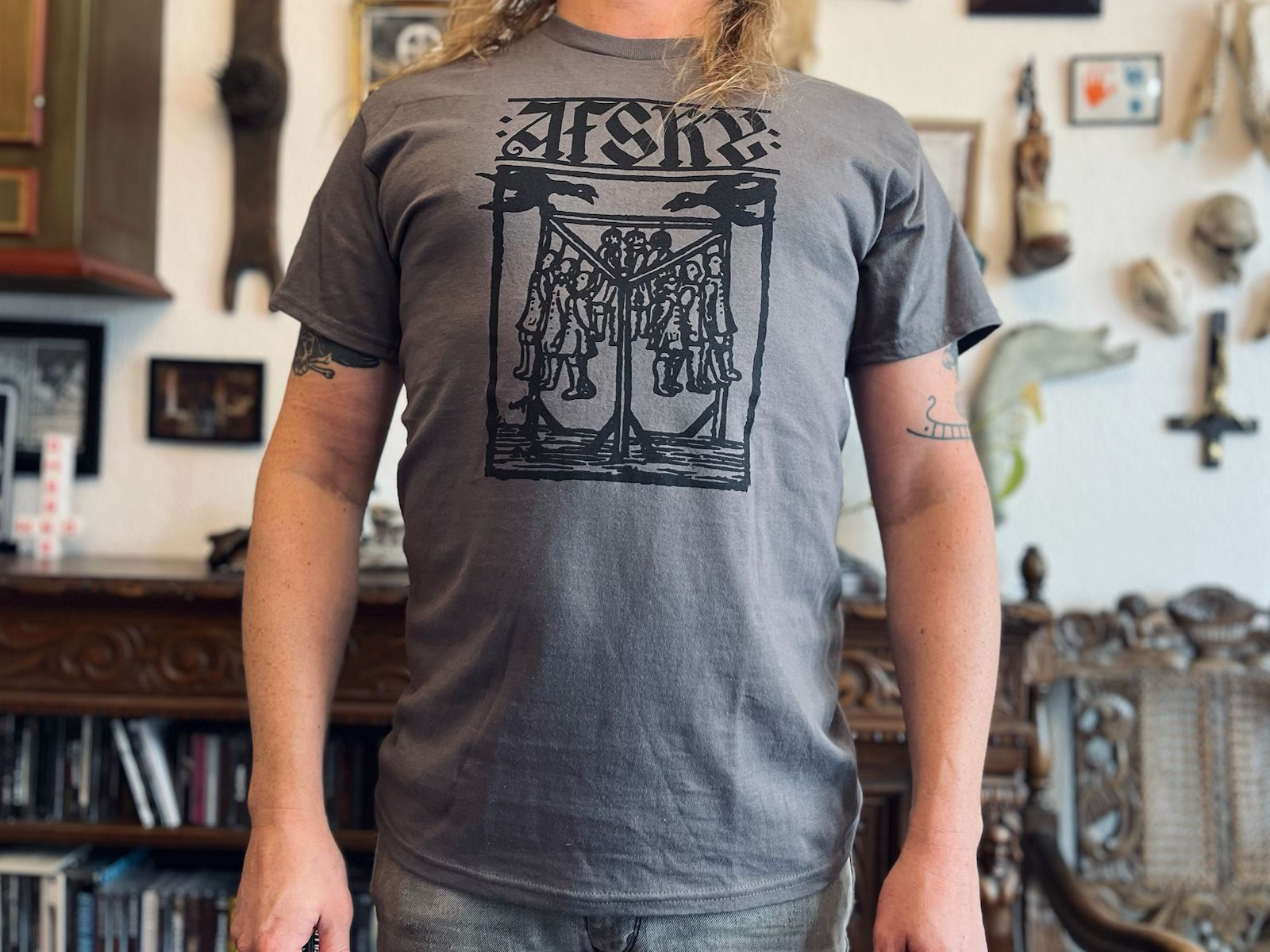 Gallows T-Shirt Black / Grey