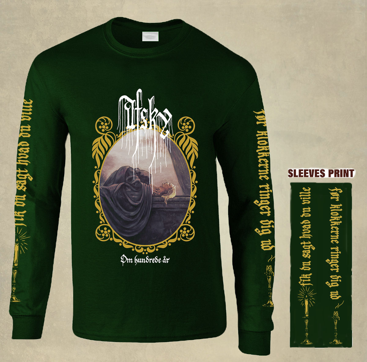 'Om hundrede år' Longsleeve Green