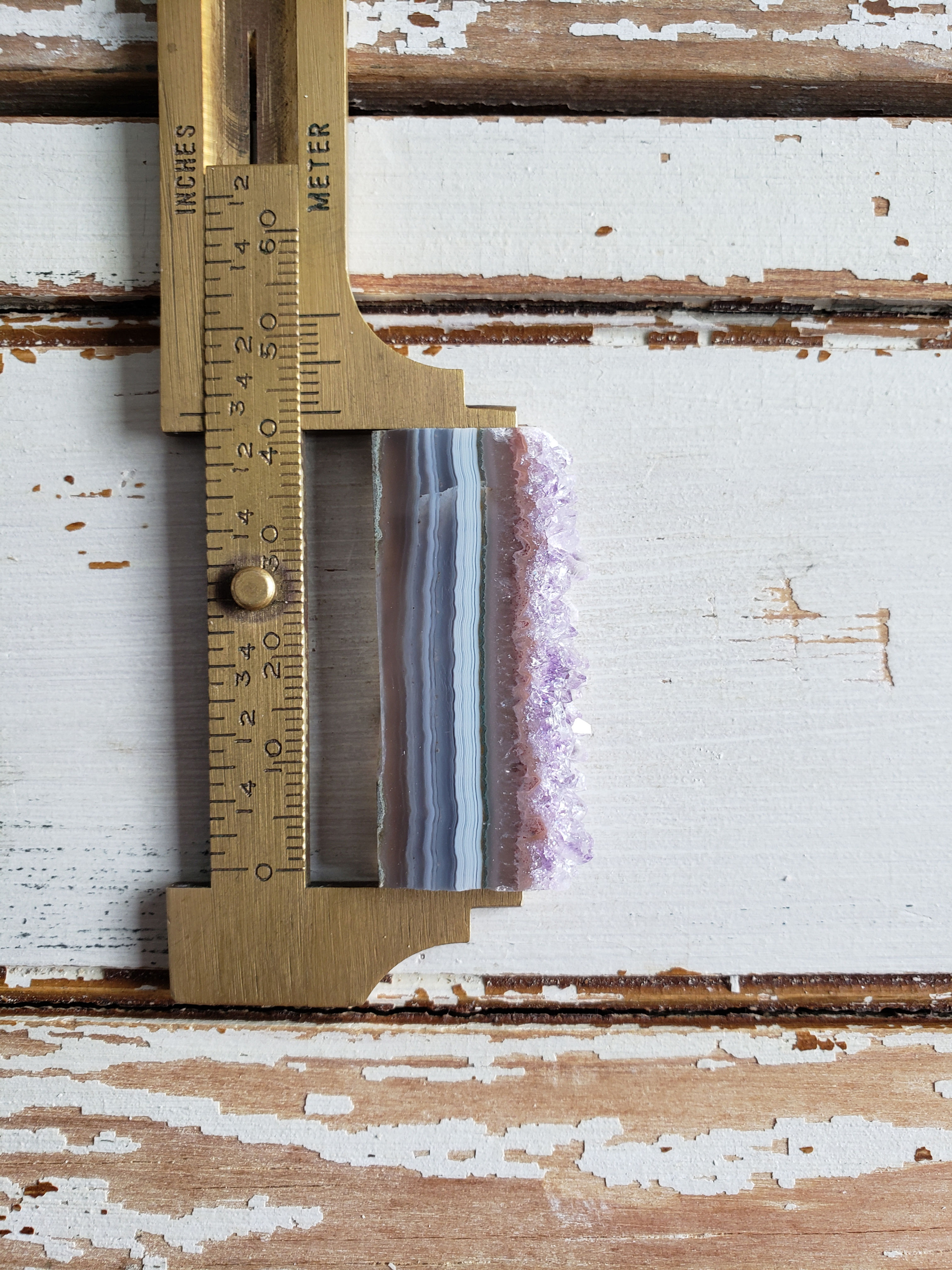Amethyst Stalactite Slice DR99