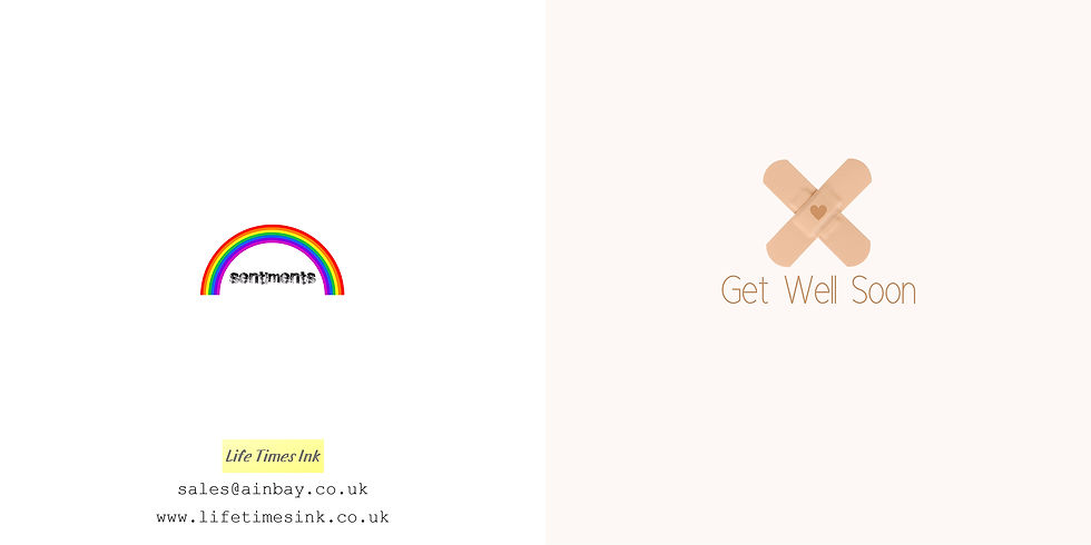 Thumbnail: Get Well Soon Sentimental Square Greeting Card