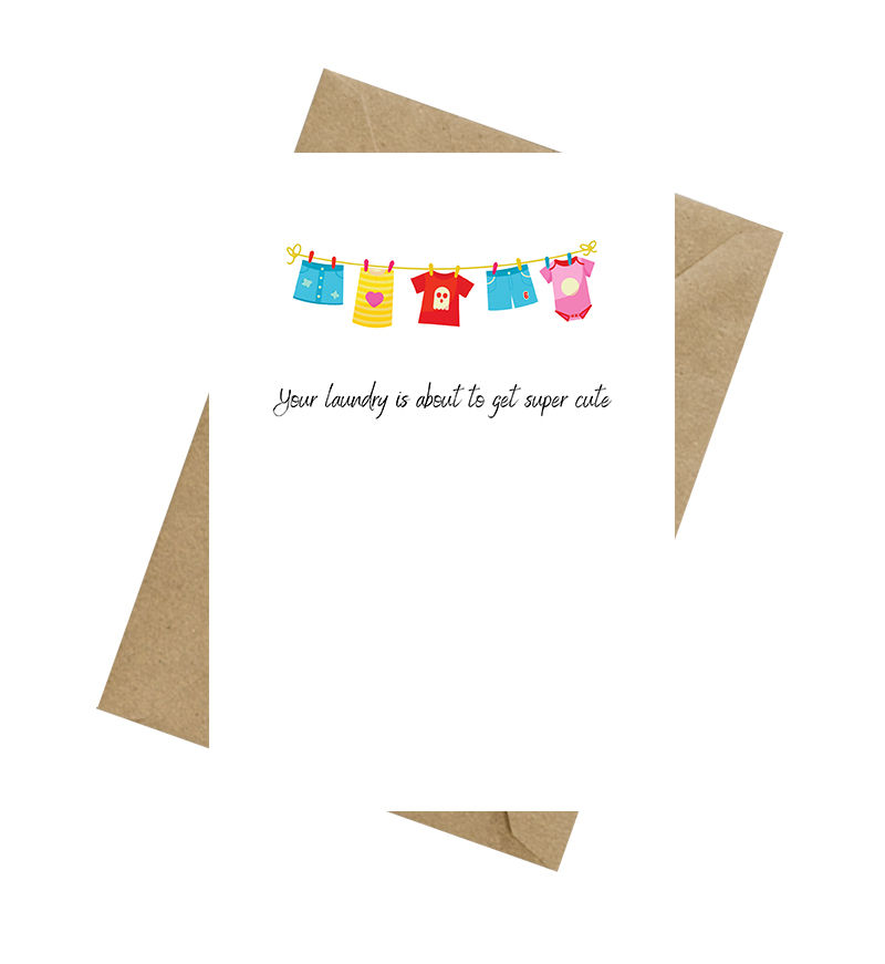 Thumbnail: Your Laundry Is About To Get Super Cute Greeting Card