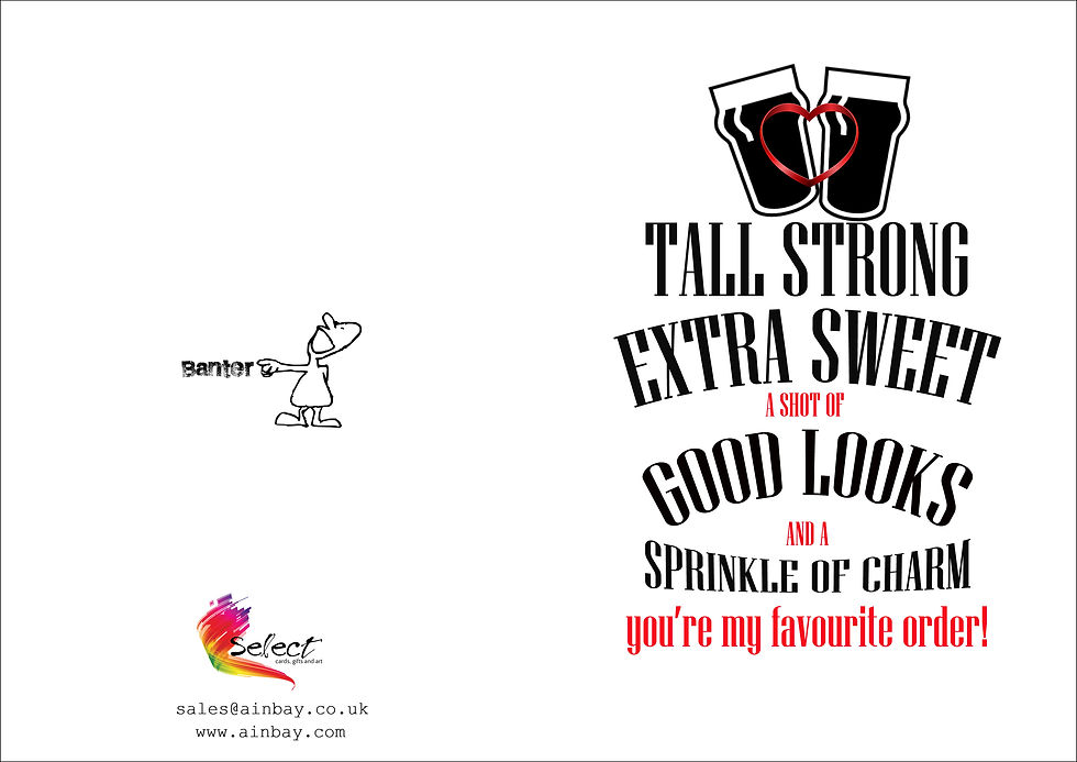 Thumbnail: Tall Strong Extra Sweet Greeting Card