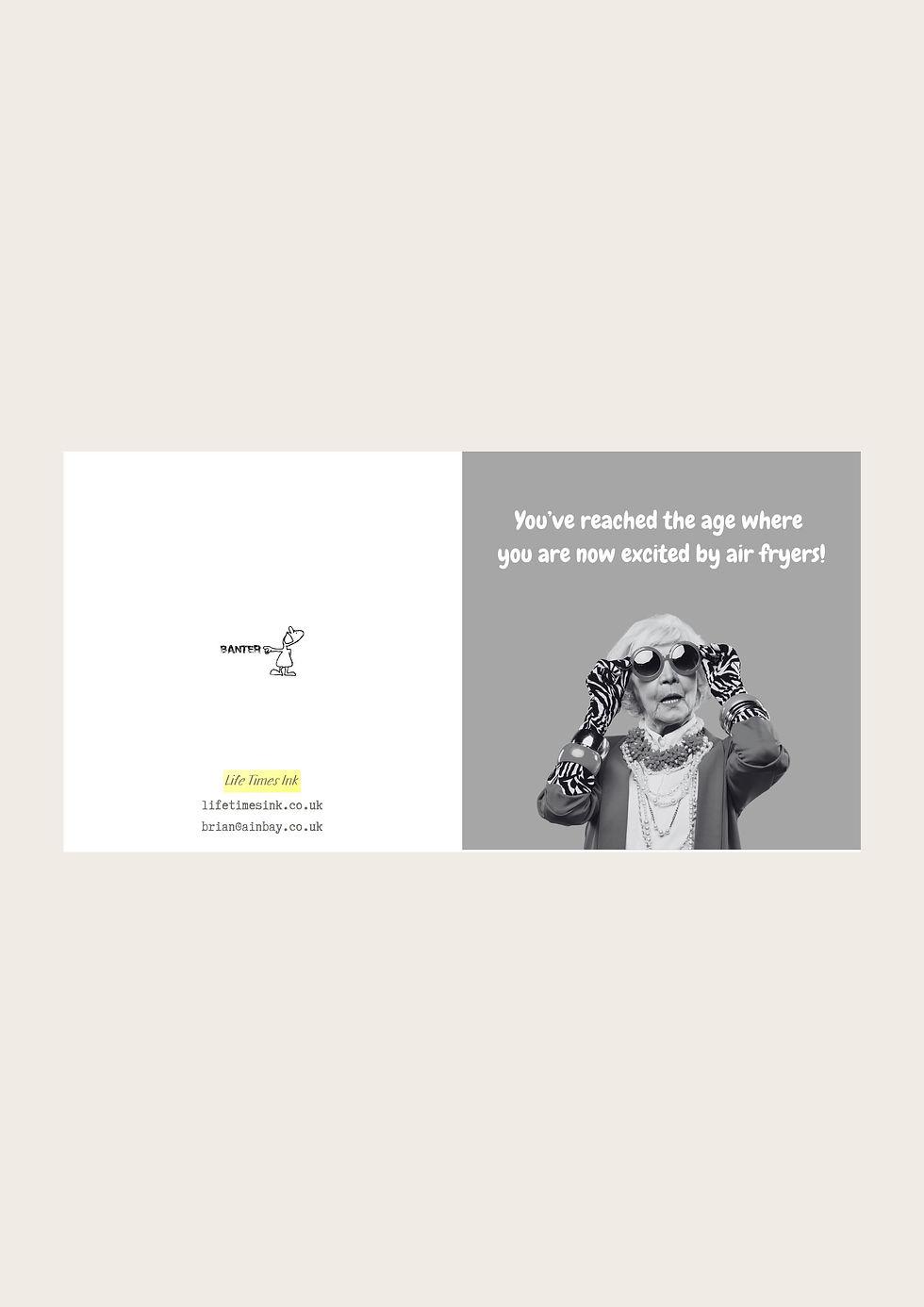 Thumbnail: You've Reached The Age Where Air Fryers Excite You Funny Birthday Greeting Card