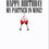 Thumbnail: Happy Birthday My Partner In Wine Greeting Card