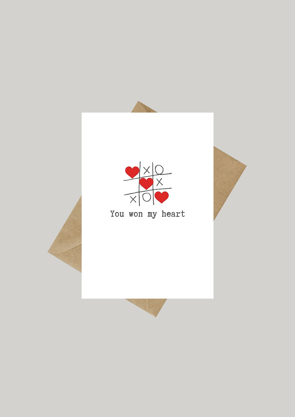 Thumbnail: You Won My Heart Greeting Card