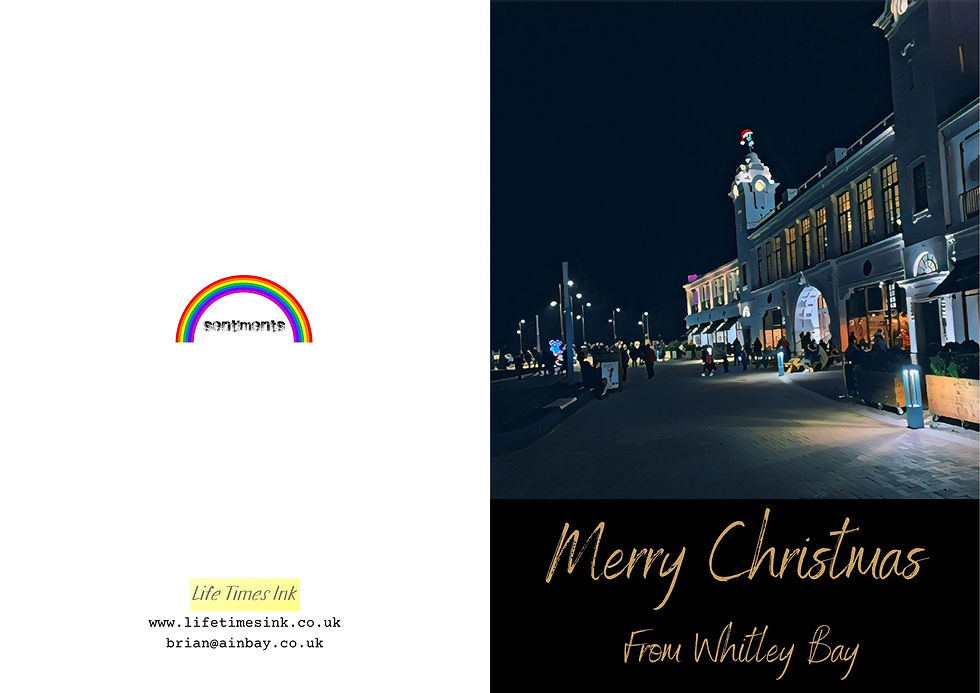 Thumbnail: Merry Christmas From Whitley Bay Greeting Card
