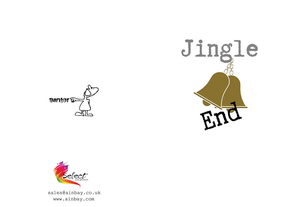 Thumbnail: Jingle Bell End Funny Christmas Greeting Card