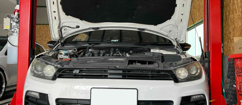 【VW シロッコR 走行距離19万km 車検整備】