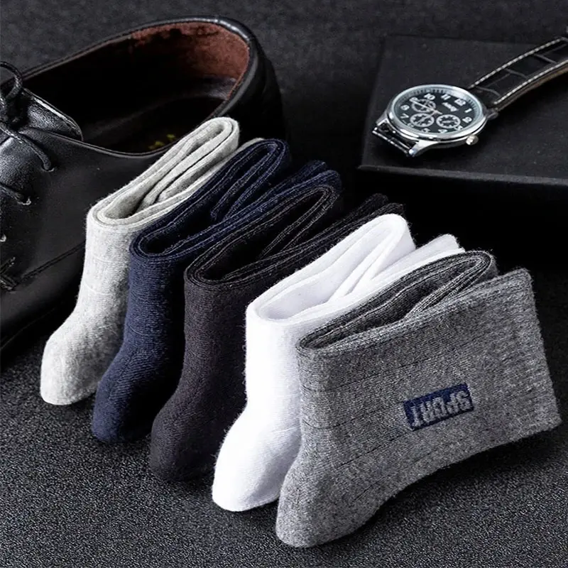 10 Pairs High Quality Cotton Mens Socks Brearhable Size EUR 38-44
