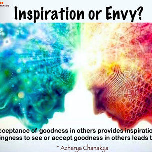 Is it, inspiration or envy?