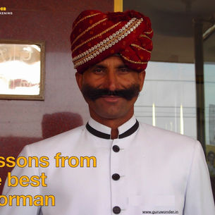 Lessons from the best doorman