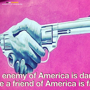 Relations with America can only be either dangerous or fatal.