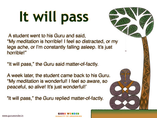 It will pass