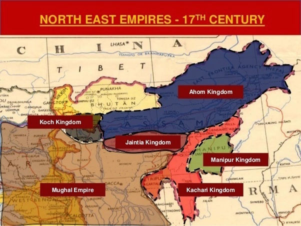 Ahoms In India Map Great Ahom Warrior - Lachit Borfukan