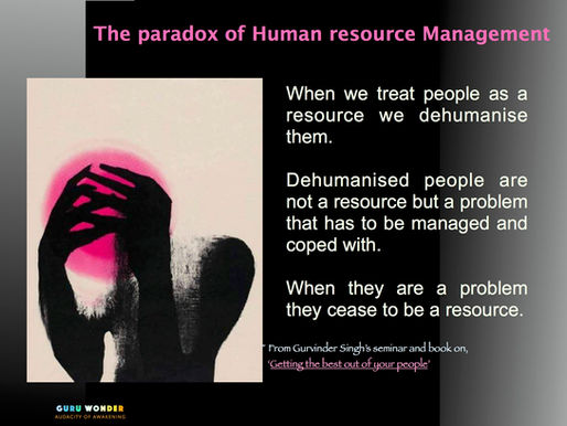The Paradox of Human Resources Management