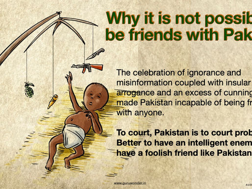 Why it is not possible to be friends with Pakistan