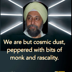 A bit of a monk and a bit of a rascal