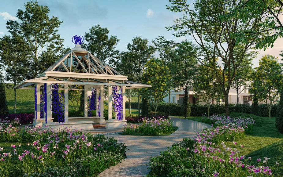 garden pavilion amethea setia eco park landscaped park shah alam