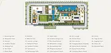 Facilities layout plan of Sixteen Residences Subang Jaya showing swimming pool, gym, gardens and lifestyle amenities