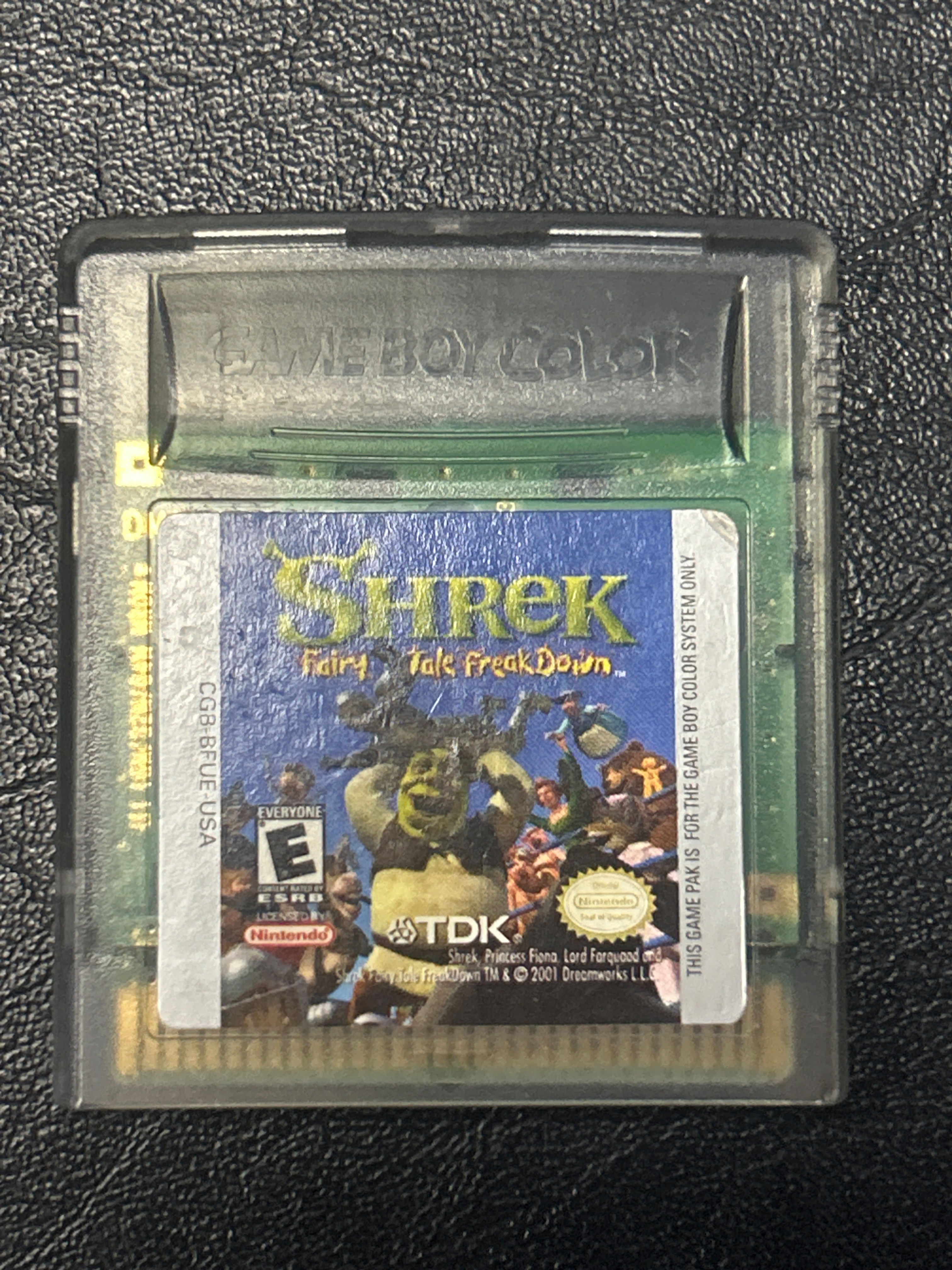 Shrek Fairytale Freak Down Nintendo Gameboy - Showcase