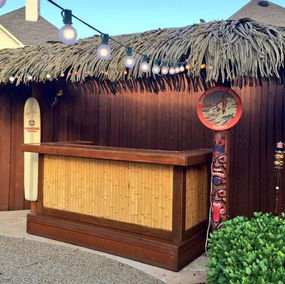 Fabricante de barras Tiki PERSONALIZADAS en Frisco Texas 