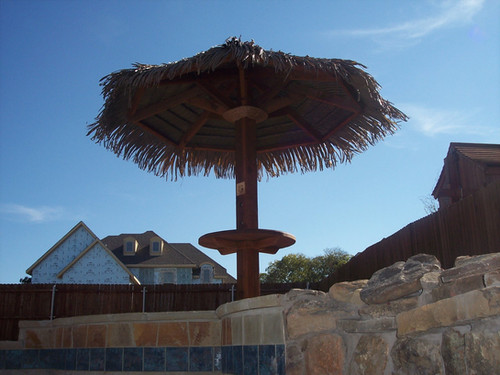 hut patio umbrella PQPQLI Thatched Tiki 8.5ft, Outdoor Garden Parasol With UV Protective Sun Shade, Wind Vent Umbrella For Beach, Garden, Pub, Deck (No Base) : Patio, Lawn & Garden Bring the tropical fun to your patio or beach hangout with Party Tiki Thatch beach and patio umbrella from Backyard X The Palmas 9' Artificial Thatch