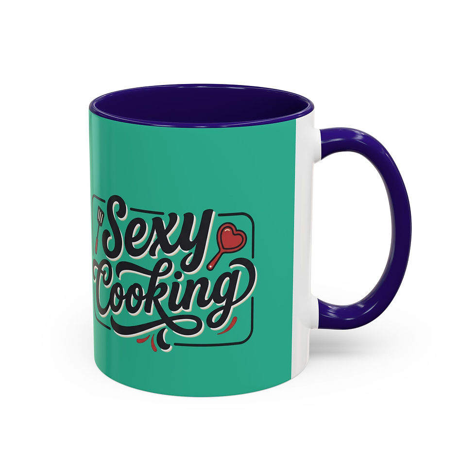 Thumbnail: "SEXY COOKING" branded mug- Turns every sip into a slow, sensual, warm moment.