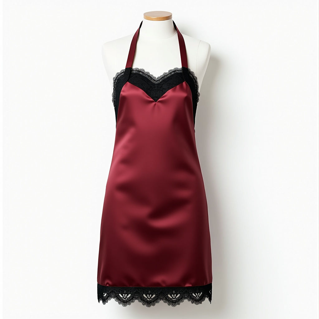 Lace Trimmed Apron