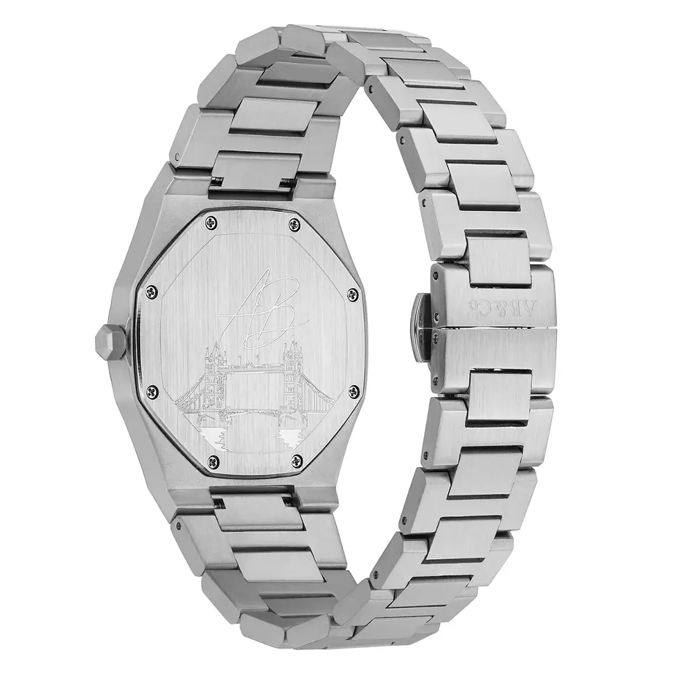 תמונה ממוזערת: שעון כסוף & ירוק - Mayfair