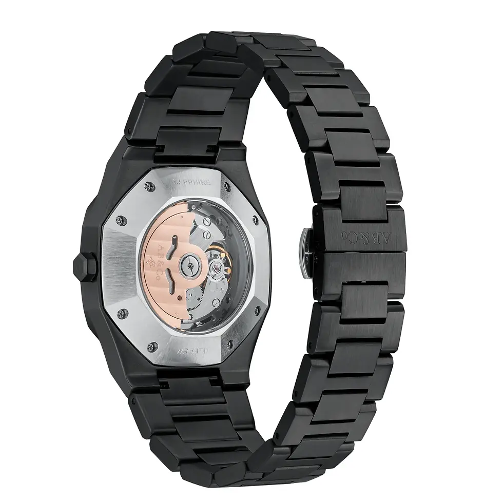 תמונה ממוזערת: שעון מכני שחור - Richmond