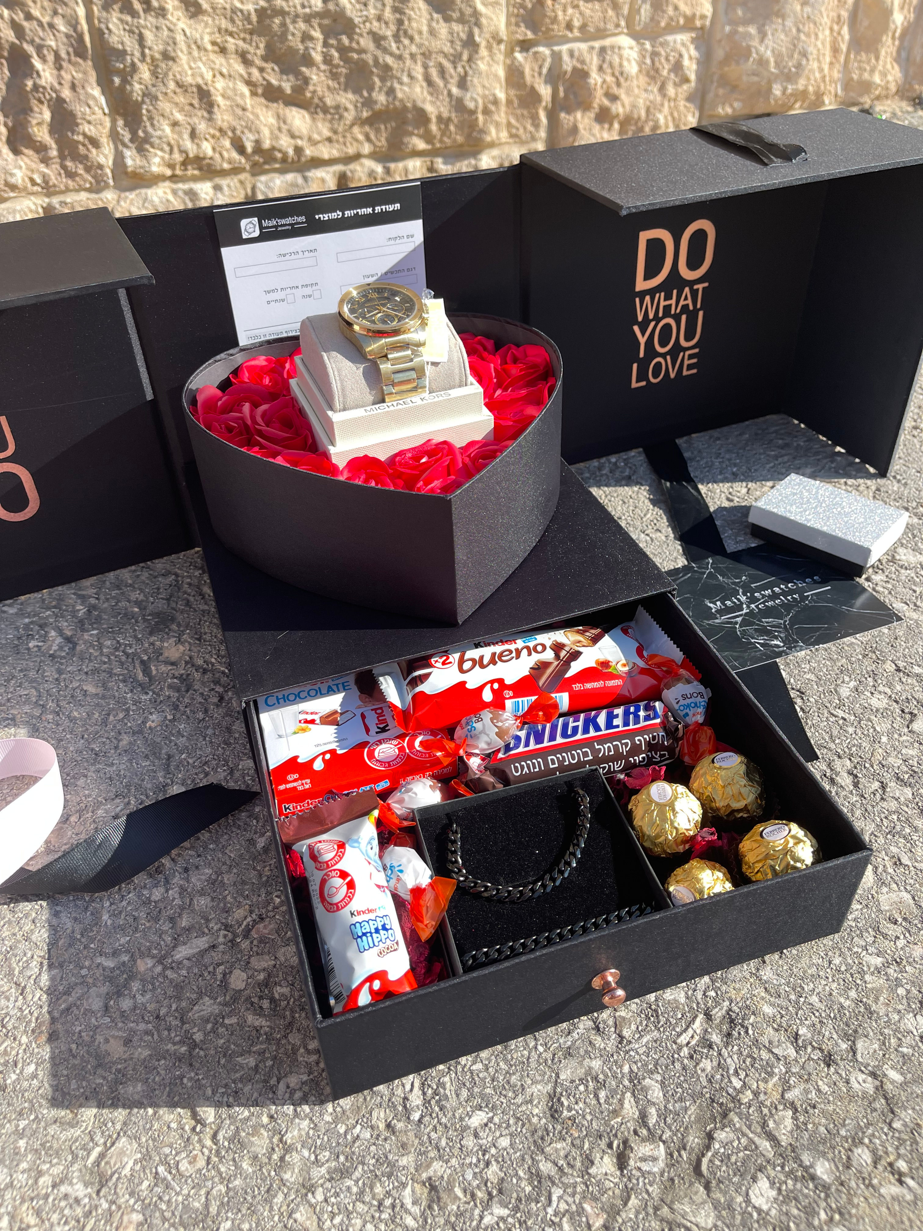 רכישת מארז מוכן | שעון | סט גורמט