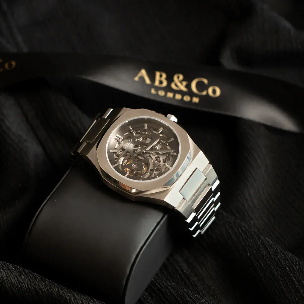 תמונה ממוזערת: שעון מכני כסוף - Richmond