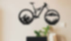 Thumbnail: Bike home decor metal