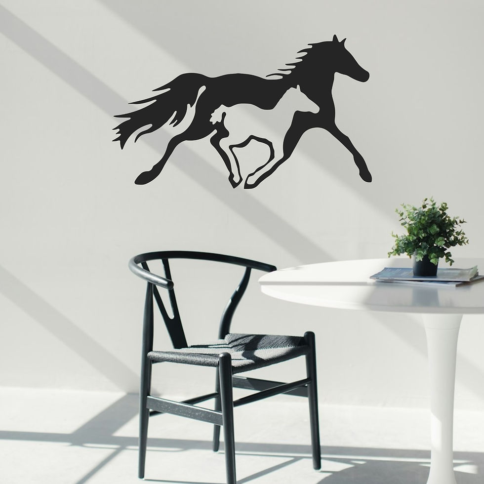 Thumbnail: Horses Running Silhouette
