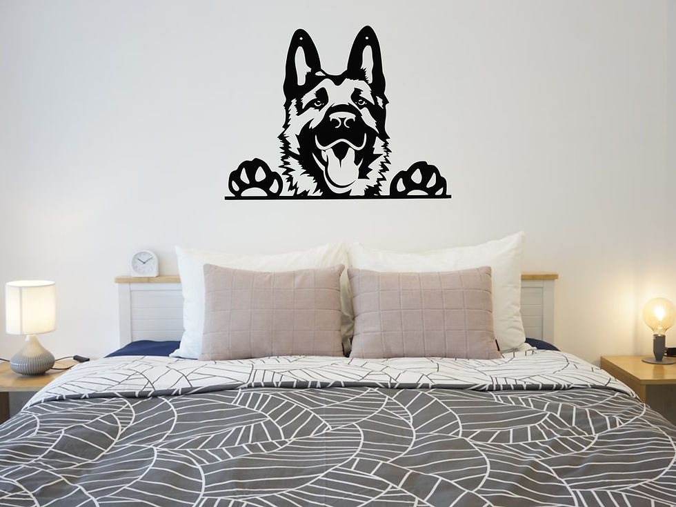 Thumbnail: german shepard metal
