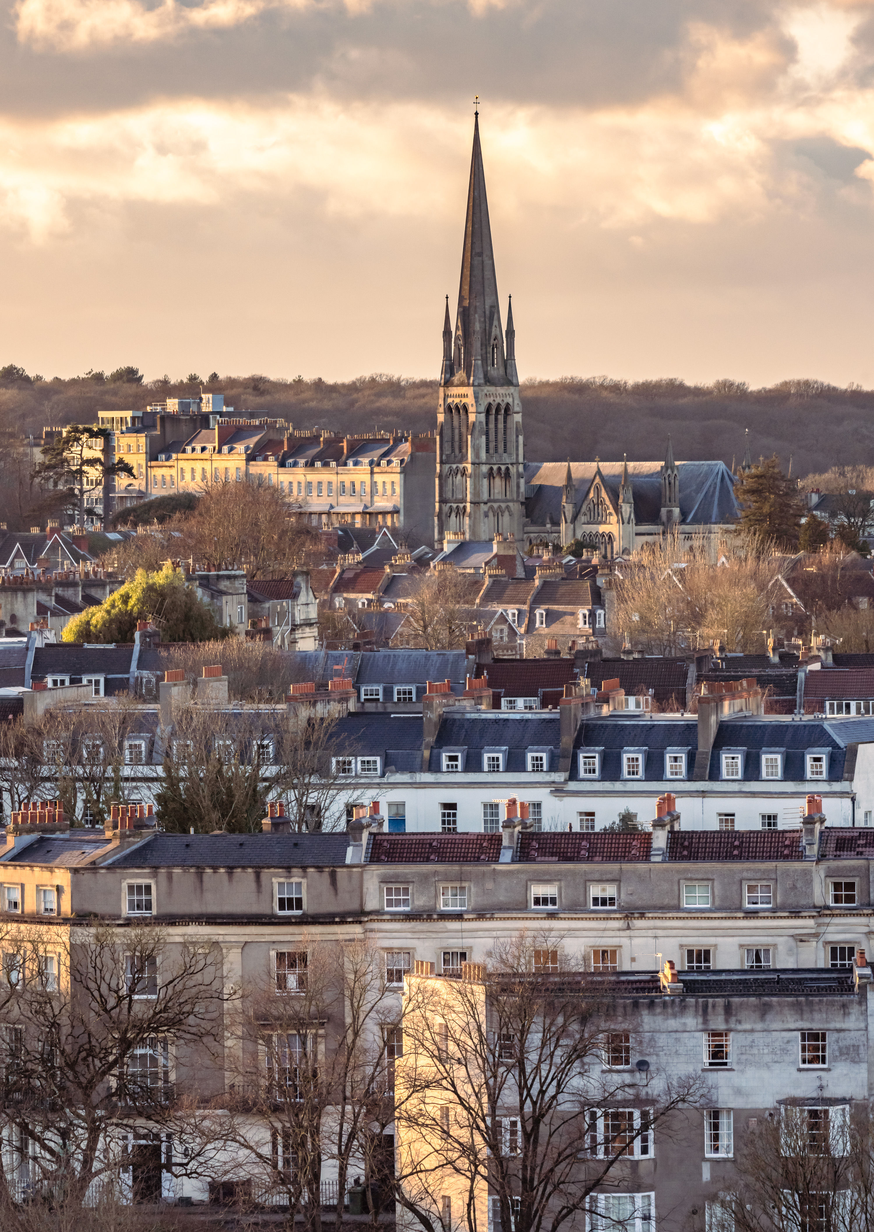 #474 Christ Church in Clifton from Cabot Tower