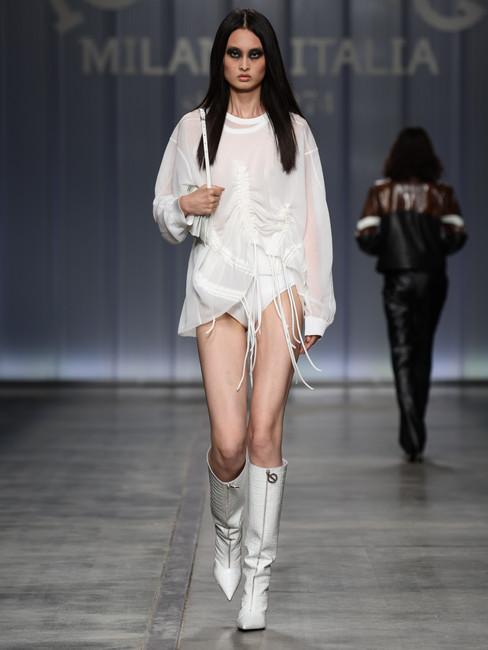 Iceberg Spring Summer 2024 Collection. Milan, 20 September 2023 MFW SS24 Milan Fashion Week