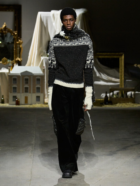5ELEVEN Magazine LFW Oscar Ouyang Fall Winter 2026 Collection. London, February 23rd, 2026