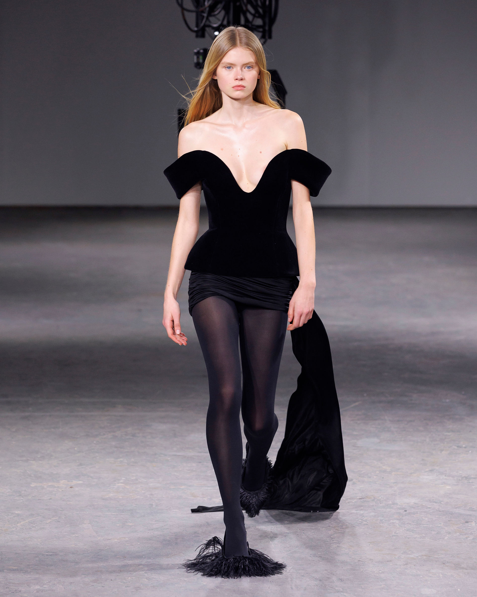David Koma Fall Winter 2024 Collection. London Fashion Week, 17 February 2024