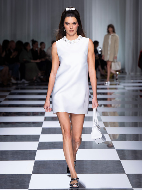 Versace Spring Summer 2024 Collection. Milan, 22 September 2023 MFW Fashion Week