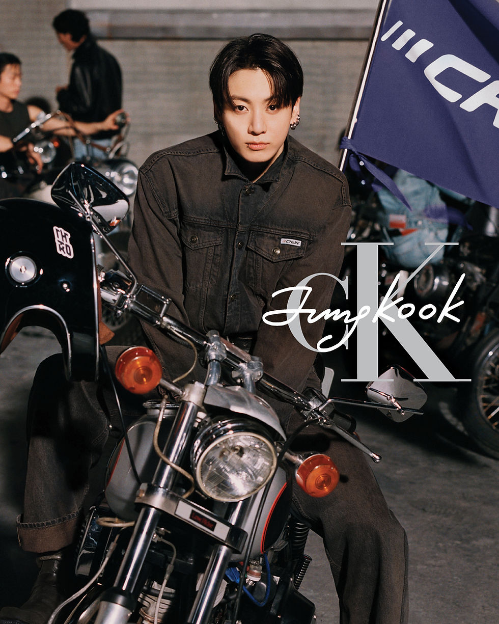 Calvin Klein Jung Kook. for Calvin Klein, a limited-edition capsule in partnership with global brand ambassador and pop royalty Jung Kook. K-Pop Artist. CK x Jung Kook. CK