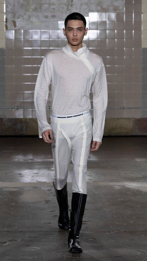 Natasha Zinko Fall Winter 2024 Collection. London Fashion Week, 16 February 2024