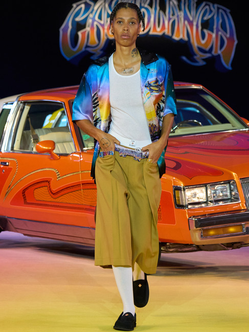 Casablanca Spring Summer 2025 collection. Paris, 26th September.