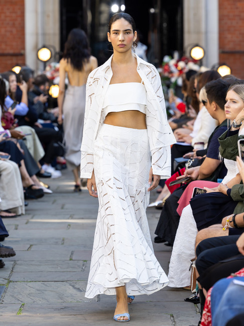 Eudon Choi Spring Summer 2024 Ready to Wear Collection. London Fashion Week SS24 LFW