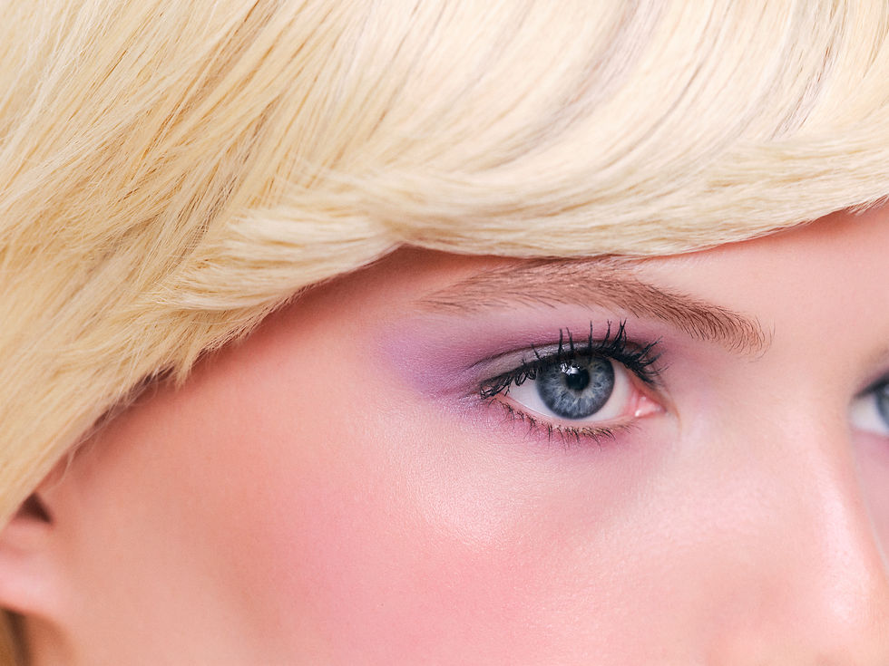 5ELEVEN Magazine Sixties Beauty Edit by Matthew Minton with products from CHANEL, NARS Cosmetics, Merit, Chance Eau Spendide, Rhode, Haus Labs and fashion from Celine, Huishan Zhang, Zimmermann, and Akris