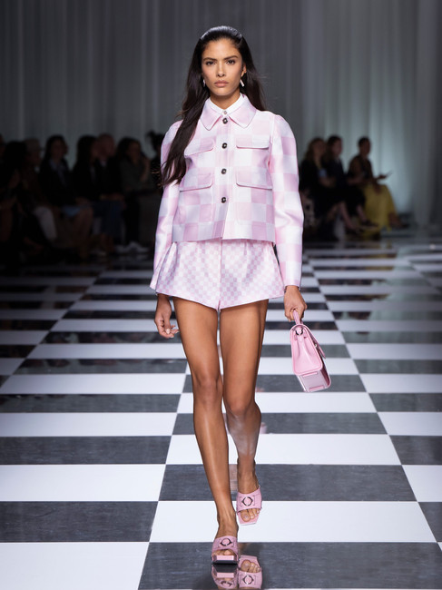 Versace Spring Summer 2024 Collection. Milan, 22 September 2023 MFW Fashion Week