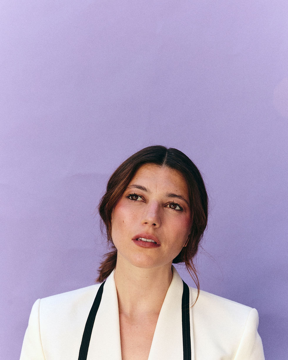 Jasmine Blackborow, Front Row, Hēdoǐne, Chloe, Stella McCartney, Mithridate, Louis Vuitton, Patrick Macdowell, Adeline Lee, Margarett Howell, Wolford, Dinosaur designs, 5Eleven Magazine, actor, The gentlemen, Pride and Prejudice