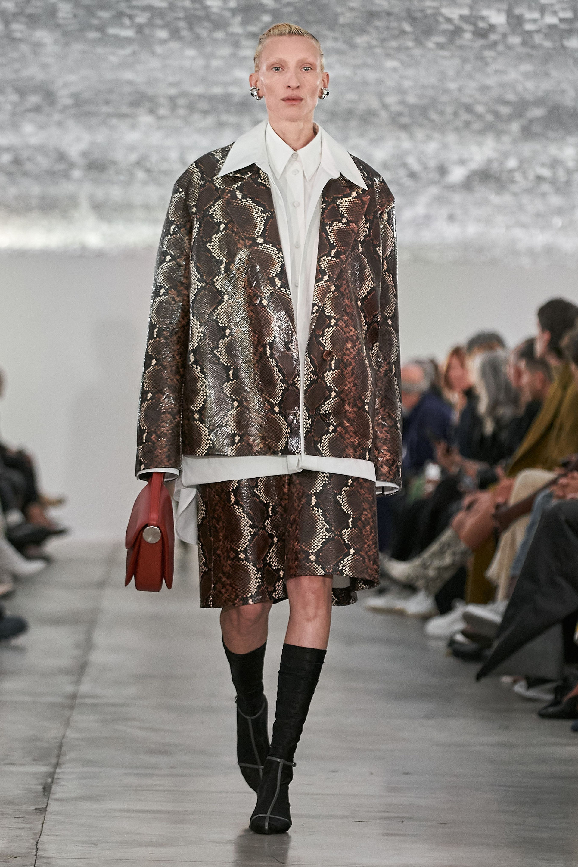 Jil Sander Spring Summer 2024 Collection. Milan, 23 September 2023 MFW Fashion Week